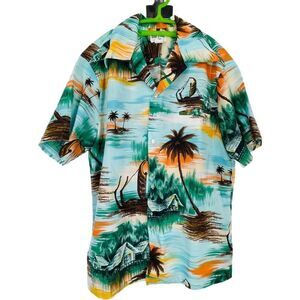 Vintage Hawaiian Bai Nani size Large short sleeve